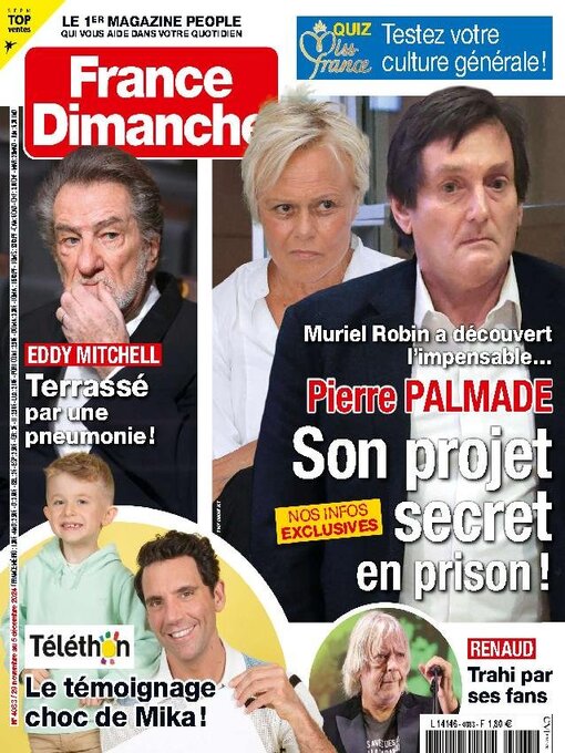 Title details for France Dimanche by CMI Publishing - Available